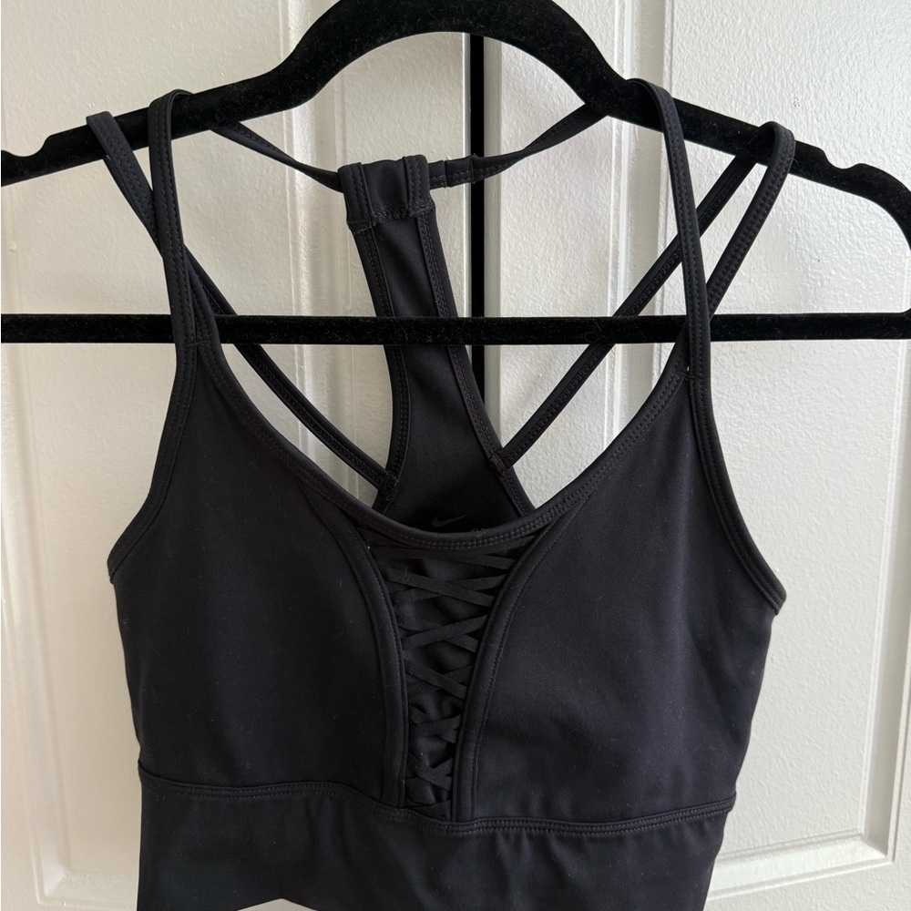 Nike Longline Lux Criss Cross Training Bra